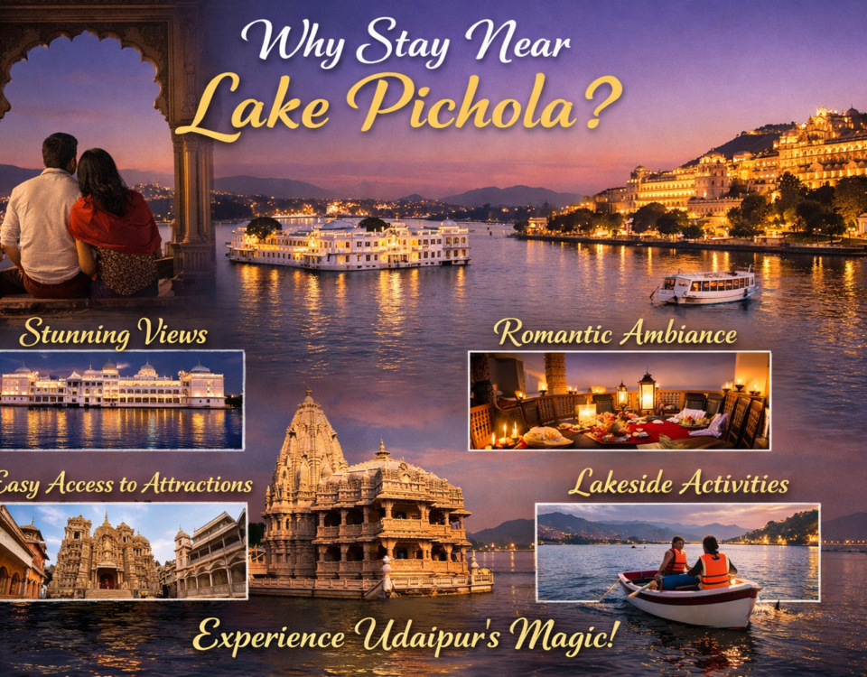 Budget hotel in Udaipur near Lake Pichola with lake view